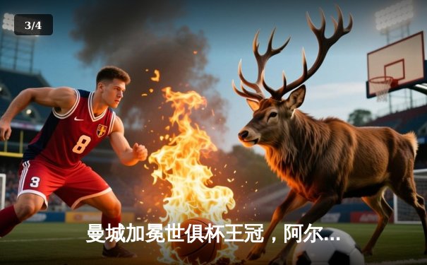 曼城加冕世俱杯王冠，阿尔瓦雷斯独中两元助队首度问鼎 - 3